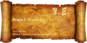Nagel Evelin névjegykártya