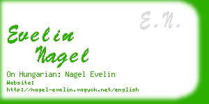 evelin nagel business card